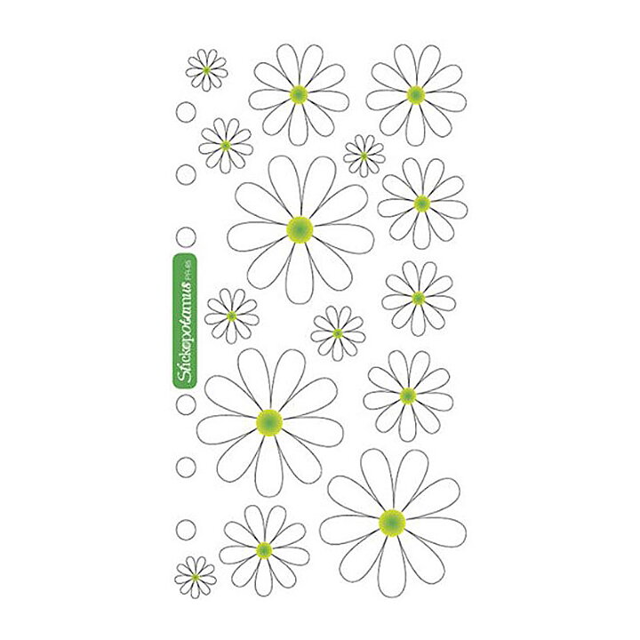 EK Success Sticko Stickers - Flowers Daisies