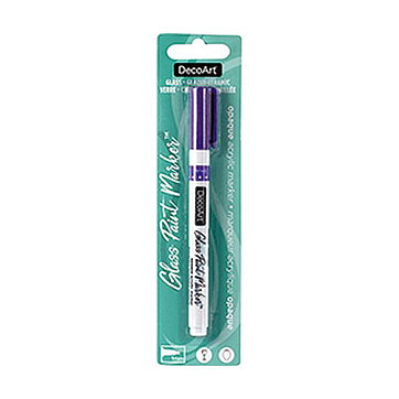 DecoArt Opaque Glass Paint Marker - Violet