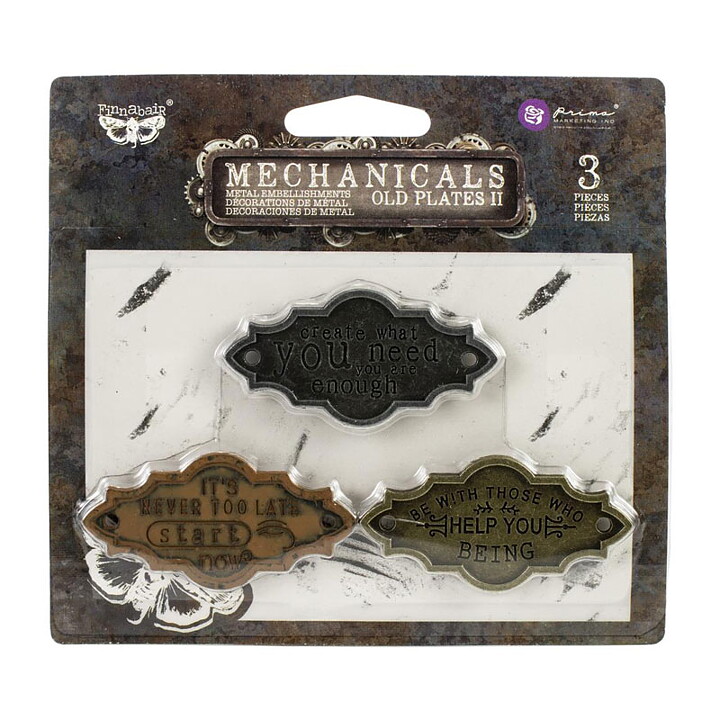 Prima Marketing Finnabair Mechanicals - Old Plates II