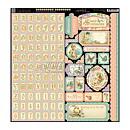 Graphic 45 Cardstock Stickers - Sweet Centiments