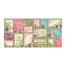Graphic 45 Bloom Journaling & Ephemera Cards