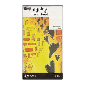 Ranger Dyan Reaveley's Dylusions Dyalog Insert Book - Handwriting Lines