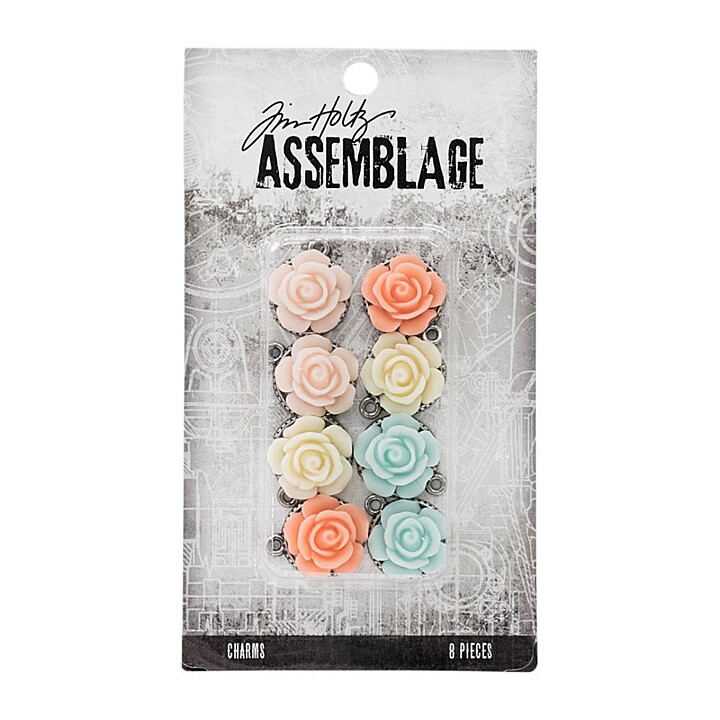 Tim Holtz Assemblage Charms - Roses