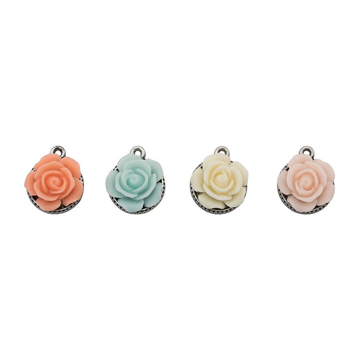 Tim Holtz Assemblage Charms - Roses