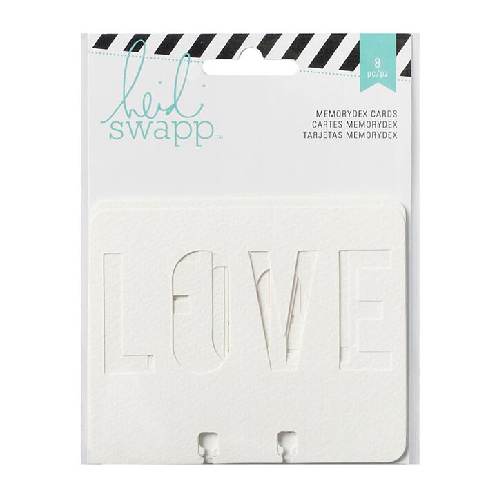 American Crafts / Heidi Swapp Watercolor Memorydex Cards