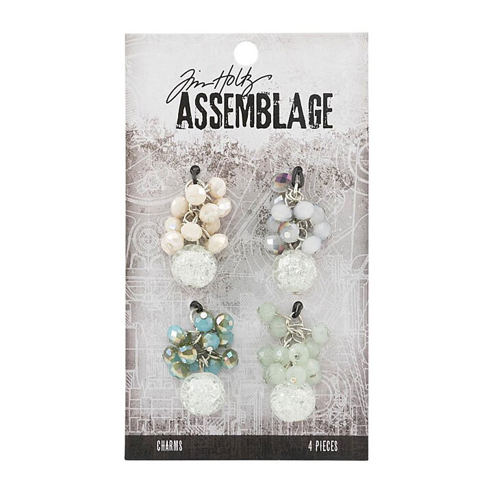 Tim Holtz Assemblage Charms - Beaded Clusters