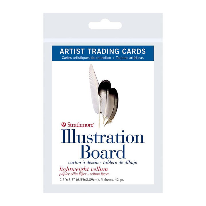 Strathmore Artist Trading Cards - Illustration Board Vellum