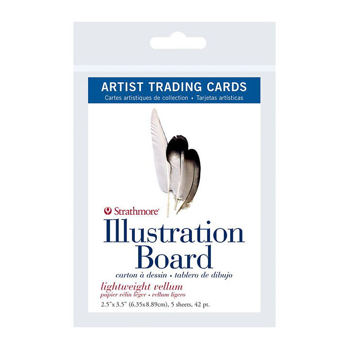 Strathmore Artist Trading Cards - Illustration Board Vellum
