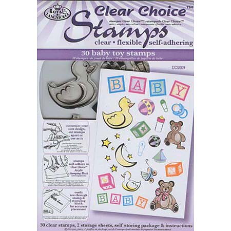 Royal Langnickel Clear Stamps - Clear Choise Baby Toy