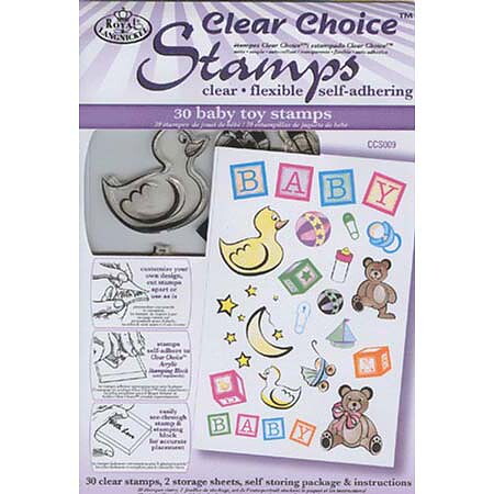 Royal Langnickel Clear Stamps - Clear Choise Baby Toy