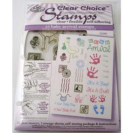 Royal Langnickel Clear Stamps - Clear Choise Baby Arrival