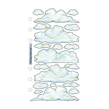 EK Success Sticko Vellum Stickers - Clouds