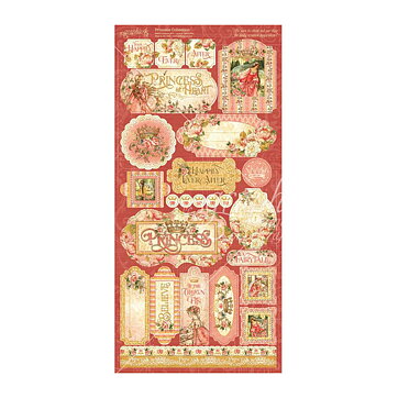 Graphic 45 Cardstock Stickers - Princess