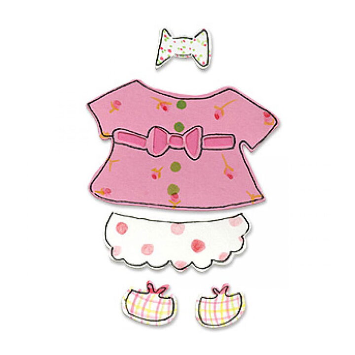 Sizzix Die Originals - Animal Dress UPS Girl Outfit