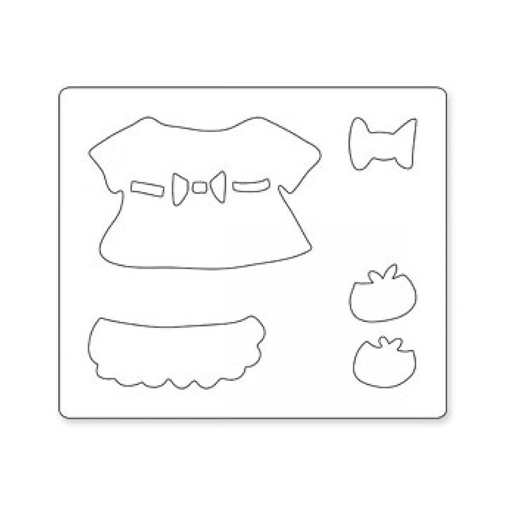 Sizzix Die Originals - Animal Dress UPS Girl Outfit