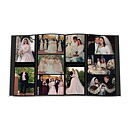 Pioneer 5-Up Sewn Embossed Collage Frame Photo Album - Wedding Ivory
