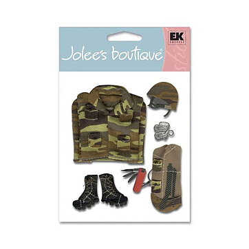 Jolees Boutique Medium - Army Fatigues