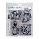 Tim Holtz Stampers Anonymous set - Beer Blueprint