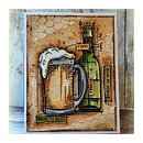Tim Holtz Stampers Anonymous set - Beer Blueprint
