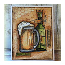 Tim Holtz Stampers Anonymous set - Beer Blueprint