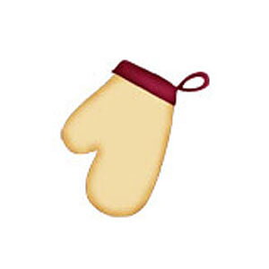 BK Dies 1.5x1.5 Kitchen Oven Mitt