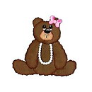 K Dies 3x4 Animal Bear Juliet Exclusive Limited Edition