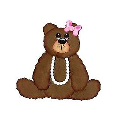 BK Dies 3x4 Animal Bear Juliet Exclusive Limited Edition