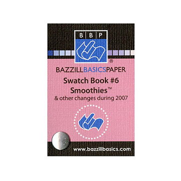 Bazzill Swatch Book #6 Smoothies