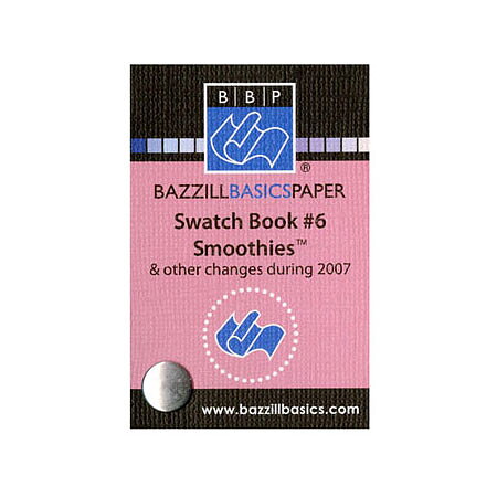 Bazzill Swatch Book #6 Smoothies