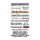 Harley Davidson Stickers - Phrases 1