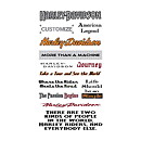 Harley Davidson Stickers - Phrases 1