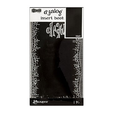 Ranger Dyan Reaveley's Dylusions Dyalog Insert Book - Black