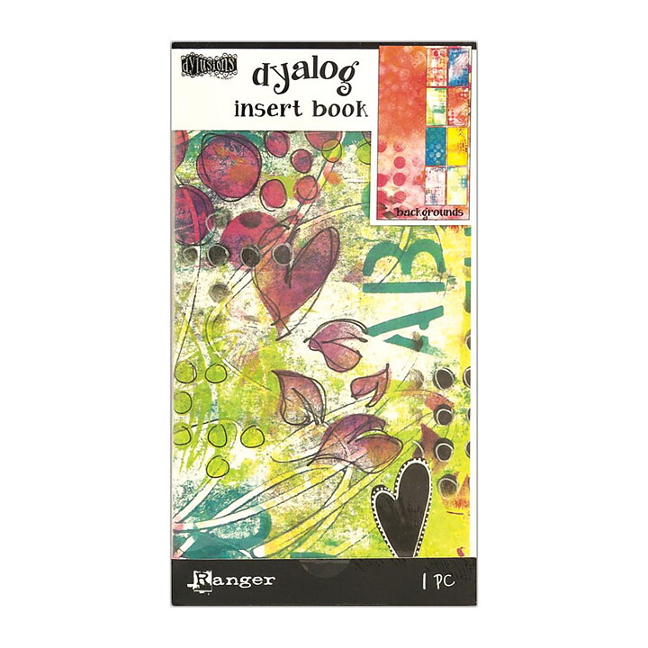Ranger Dyan Reaveley's Dylusions Dyalog Insert Book - Backgrounds