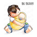 Stamping Bella Cling Rubber Stamps - Big Brother