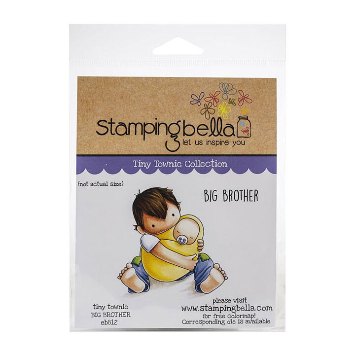 Stamping Bella Cling Rubber Stamps - Big Brother