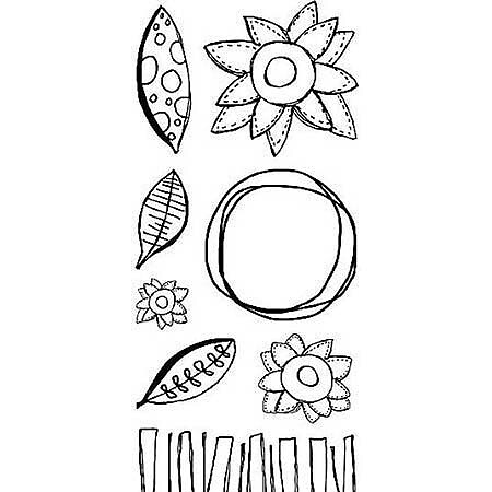 Claudine Hellmuth Clear Stamps - Bloom