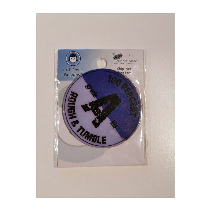 Li'l Davis Designs Chip Art Coasters - Rough and Tumble Boy
