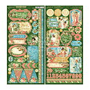 Graphic 45 Cardstock Stickers - Joy To The World
