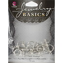 Cousin Basic Metal Findings - Silver Rope Toggle2 Medium 10x19 mm
