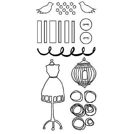 Claudine Hellmuth Clear Stamps - Domestic