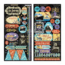 Graphic 45 Cardstock Stickers - Life's A Journey