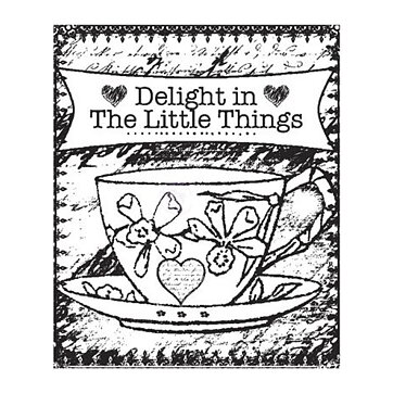 Prima Marketing Clear Stamps - Delight 2