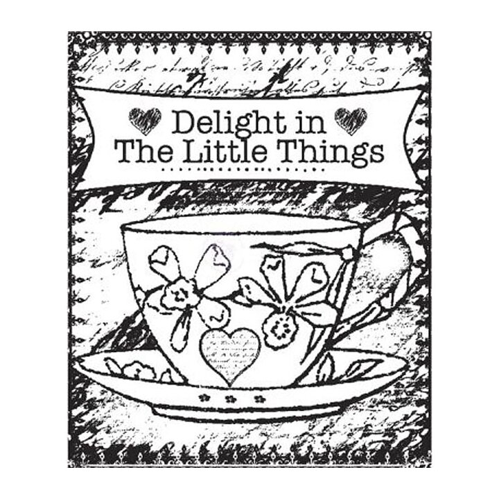 Prima Marketing Clear Stamps - Delight 2