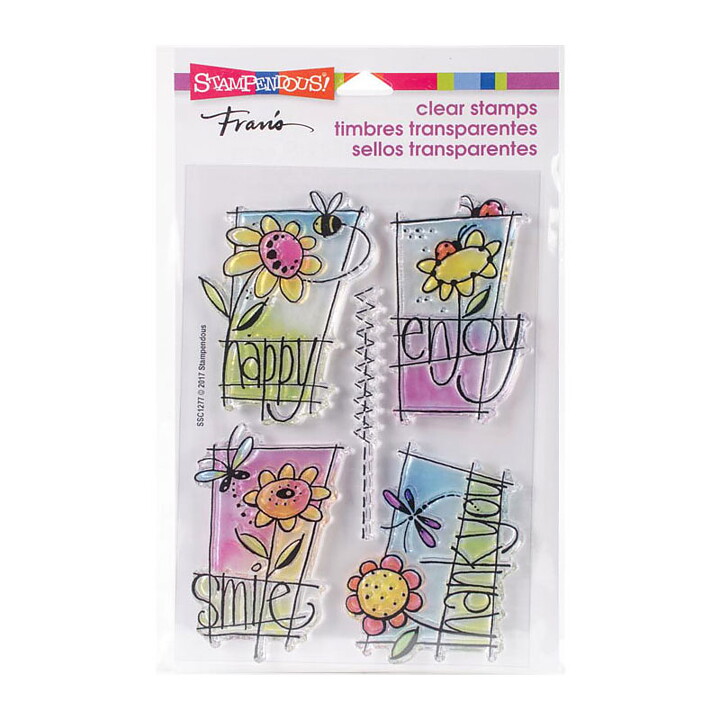 Stampendous Perfectly Clear Stamps - Window Messages