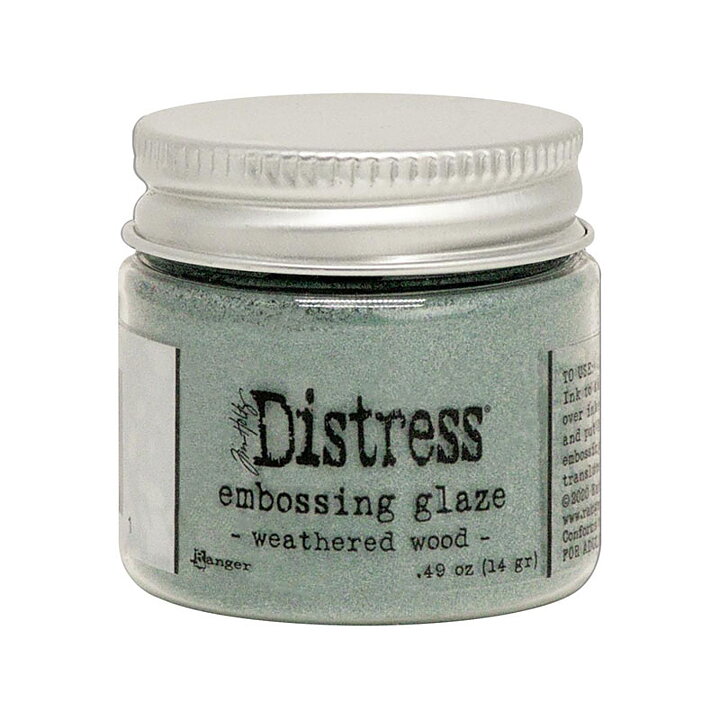 Tim Holtz Distress Embossing Glaze - Weathered Wood