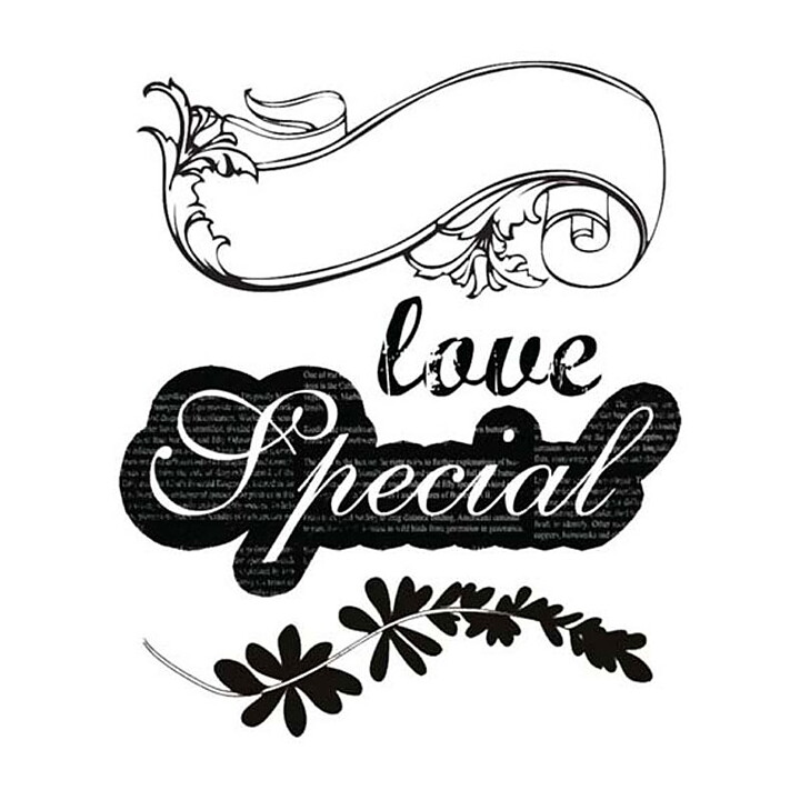 Prima Marketing Clear Stamps - Rondelle