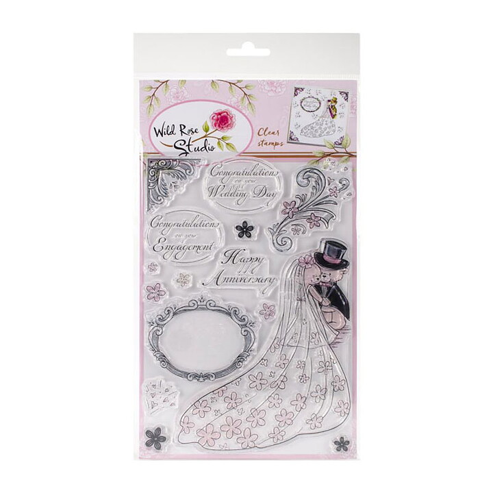Wild Rose Studio Clear Stamps - Romantic