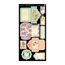 Graphic 45 Cardstock Die-Cuts - Sweet Sentiments Tags & Pockets Collection