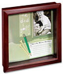 EKS Maple Lane Shadowbox 8x8 Espresso