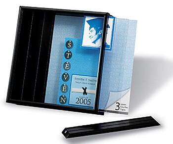 EKS Maple Lane Shadowbox Tripple Panel 8x8 Black